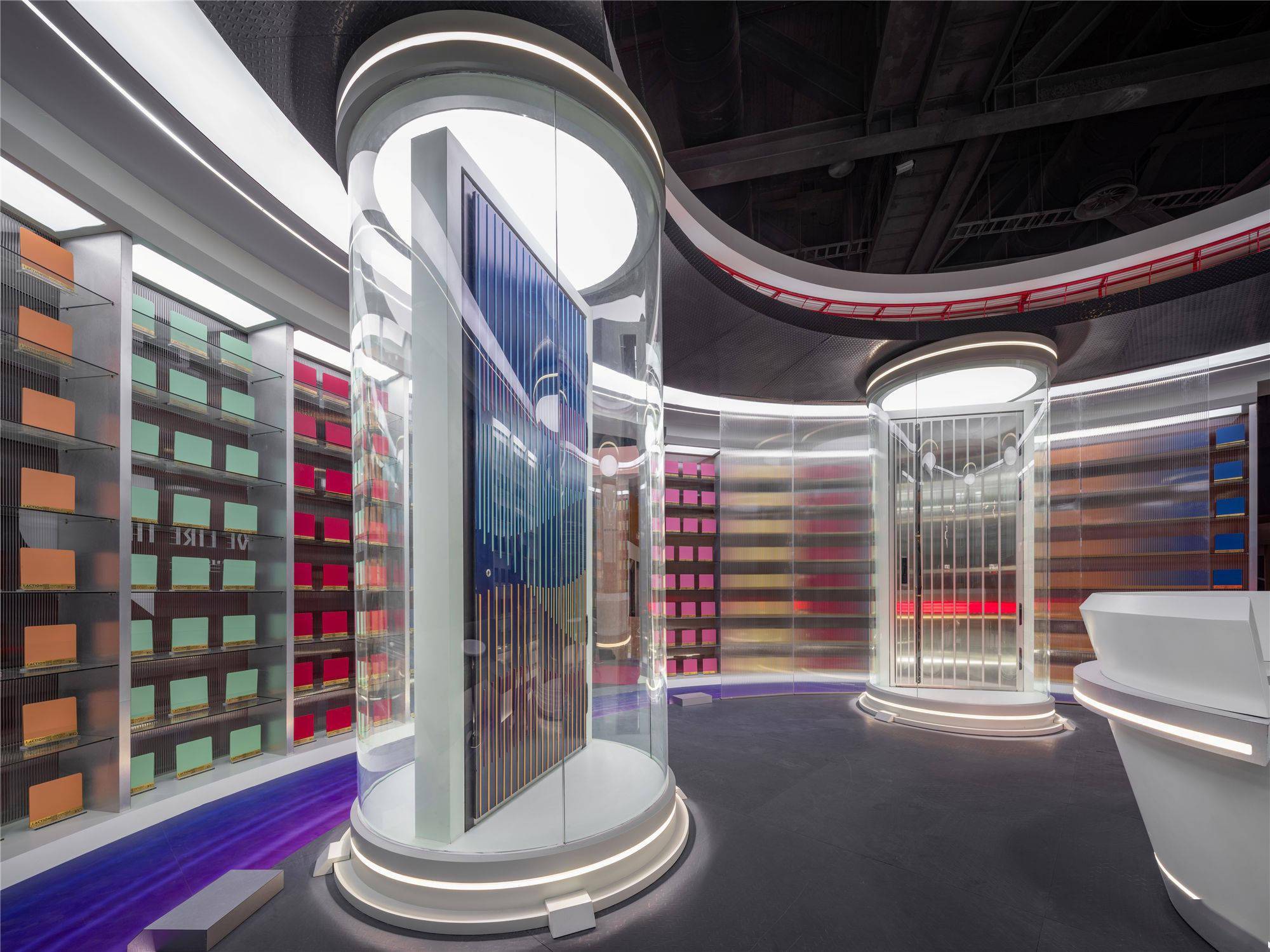 竹工凡木爱仕堡防爆门2020广州设计周展厅