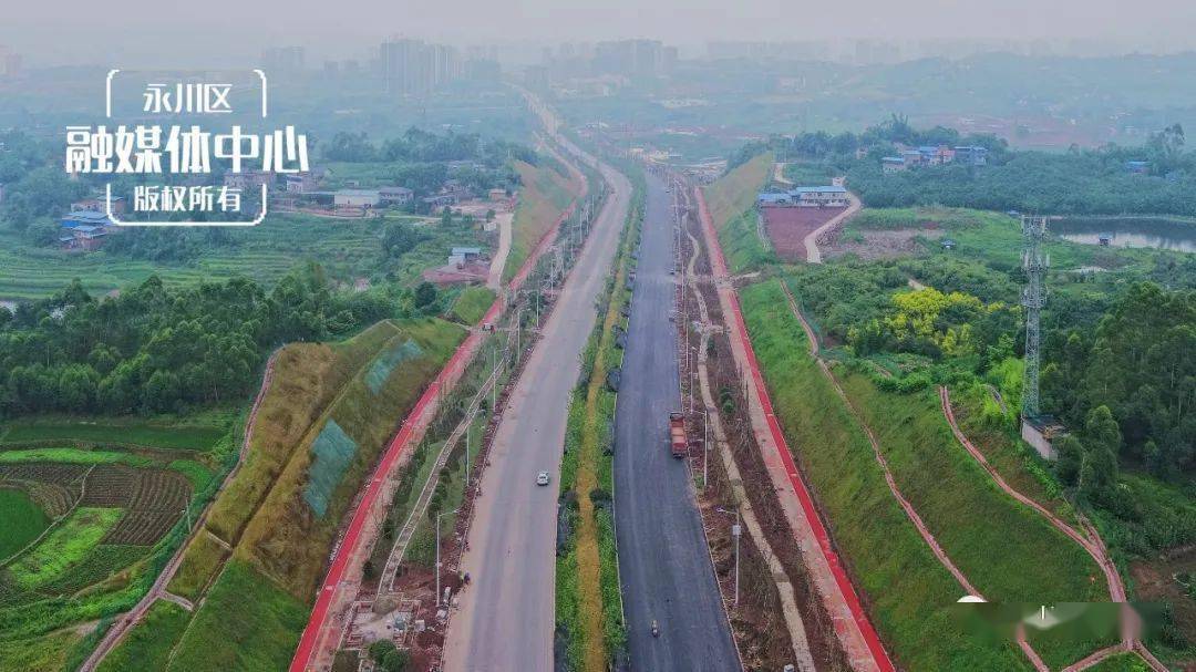 永川百米大道路线图图片