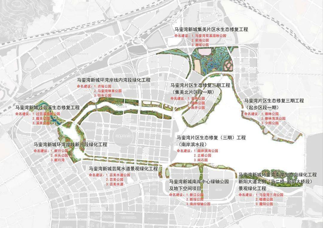 中心岛主体建设作为马銮湾的主体,中心岛的规划建设一直是大家