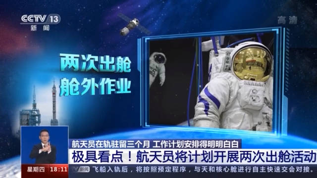 测试|想知道航天员到太空工作有啥任务清单吗？安排上了！