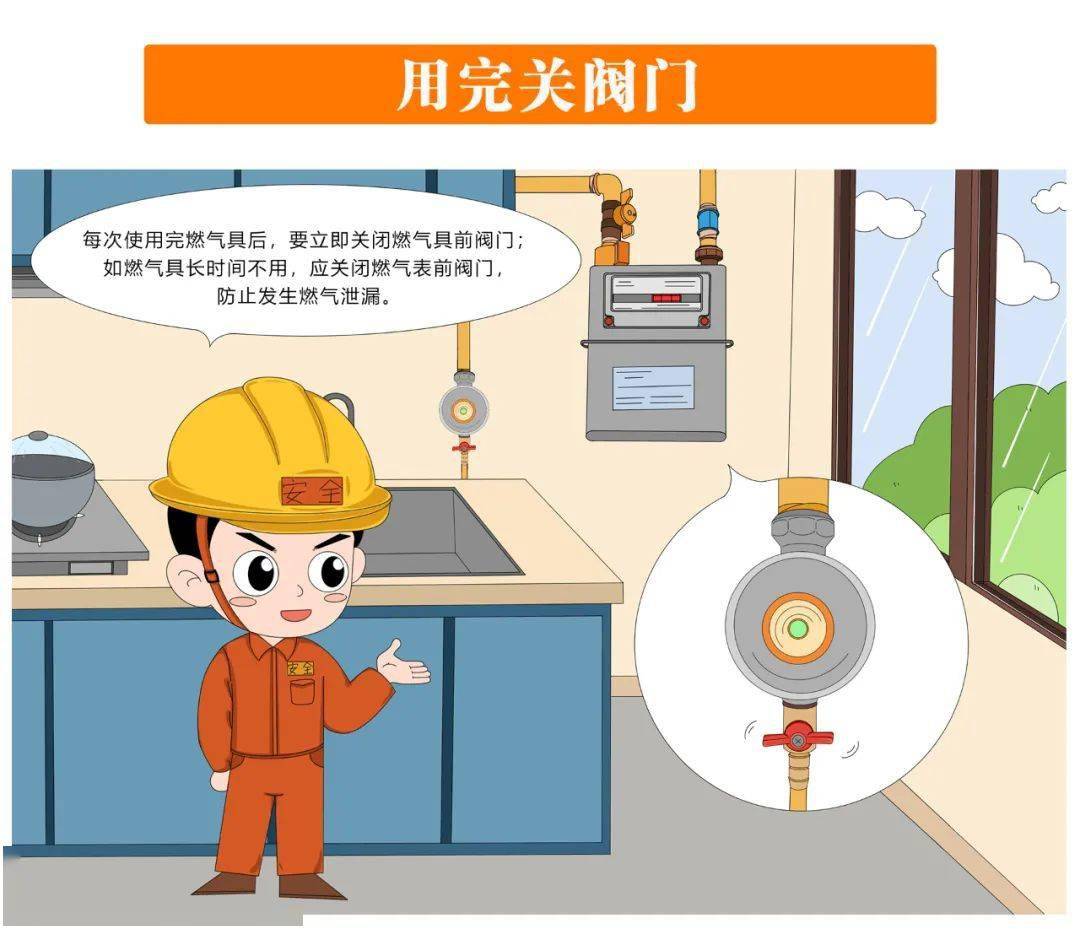 安全常识安全用气细节多这则管道天然气安全使用提示请收好