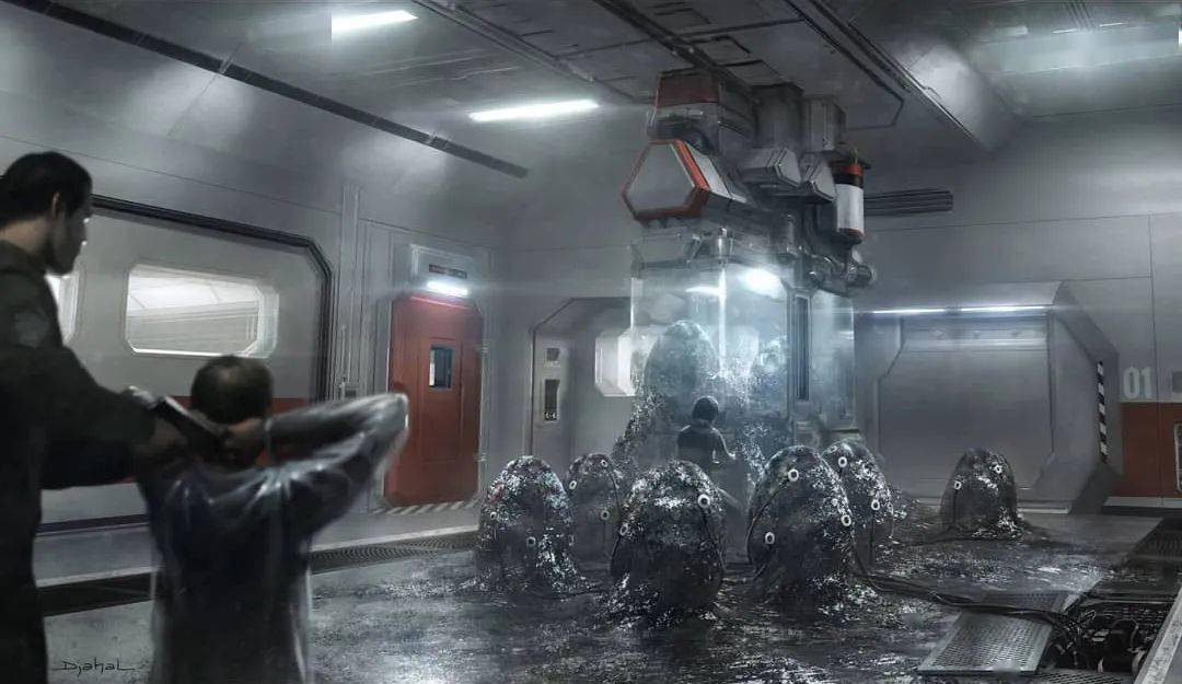 异形5所有概念图欣赏从异形设计到异形装甲