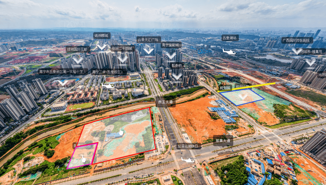 五象靓地楼面价14万周边项目躺赢