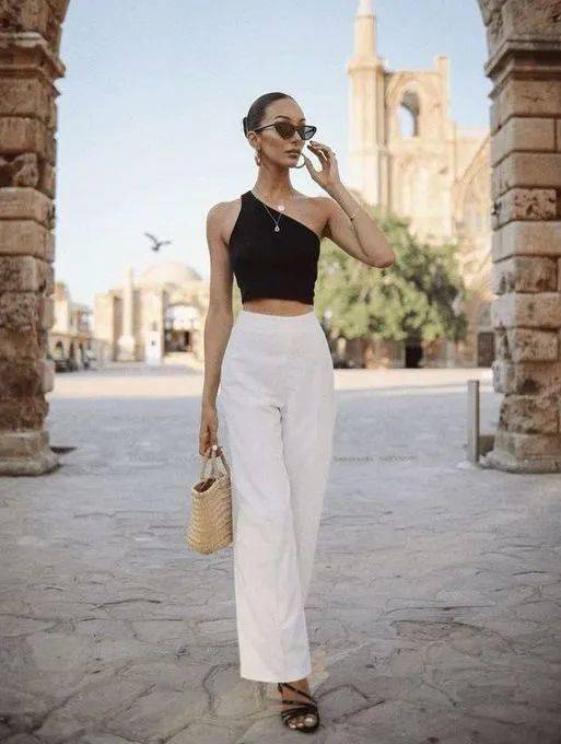 三七分穿法,谁穿谁好看!_身材