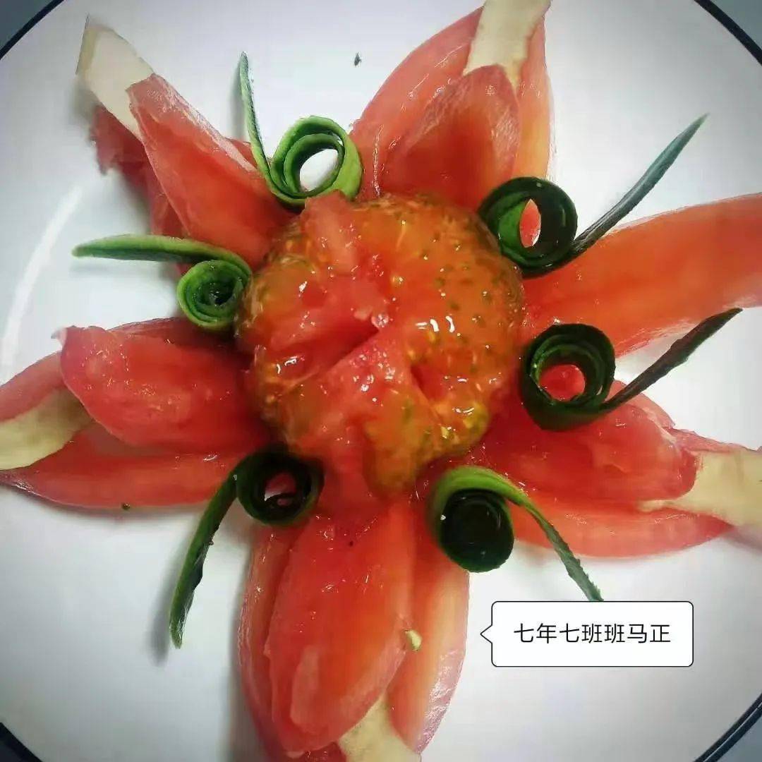 果蔬砌丹青 我心永向党 | 鉴开中学开展"献礼建党百年 果蔬餐盘画"