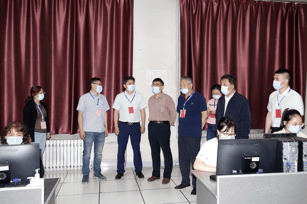 6月16日,17日,教育部考试中心副主任张为舟,考务处处长陈景才,黑龙江