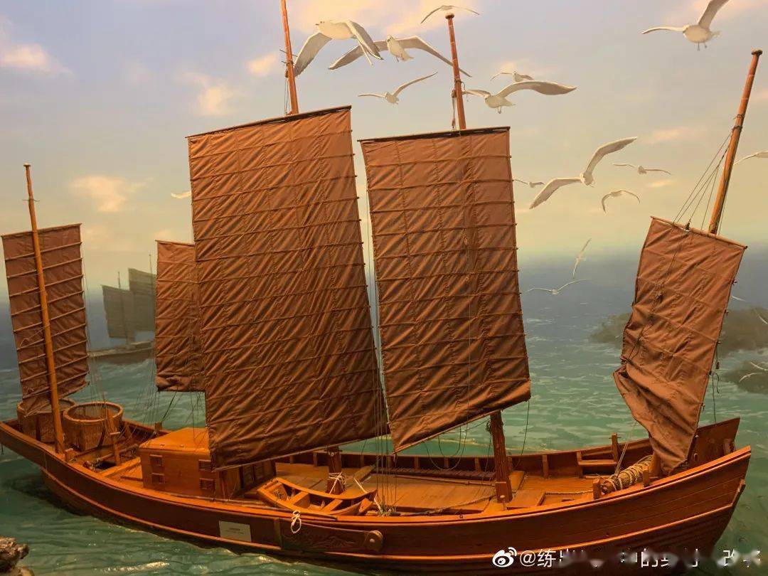 从望海镇到达日本只花了三天三夜时间,创造了当时木帆船航海的最快