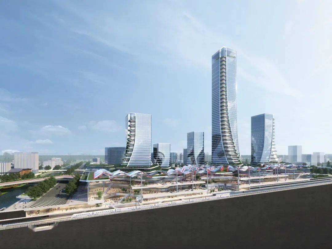 年度巨作丨临港城市航站楼全球首个实现境内关外概念的tod枢纽新城