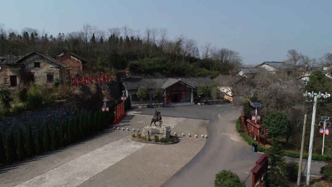 百年辉煌我心向党丨淝田镇用红绿绘就乡村振兴最美底色