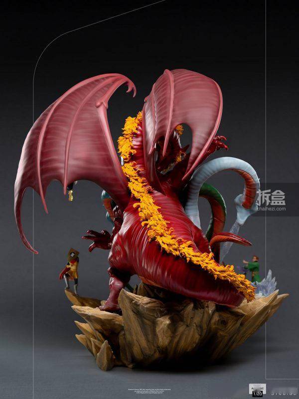 ironstudios120龙与地下城提亚玛特之战雕像