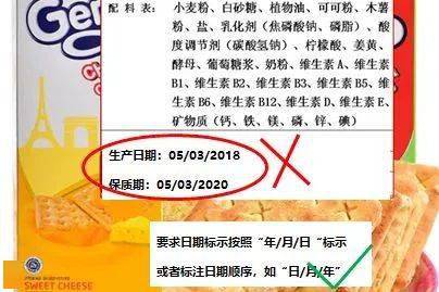 生产日期和保质期