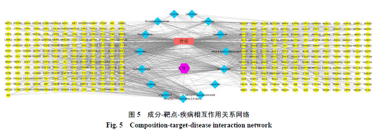 基於網絡藥理學和分子對接的文殊蘭抗腫瘤作用機制研究