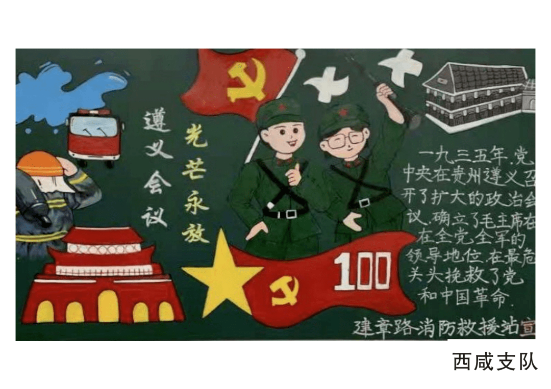 —"超燃"的橱窗板报震撼来袭!