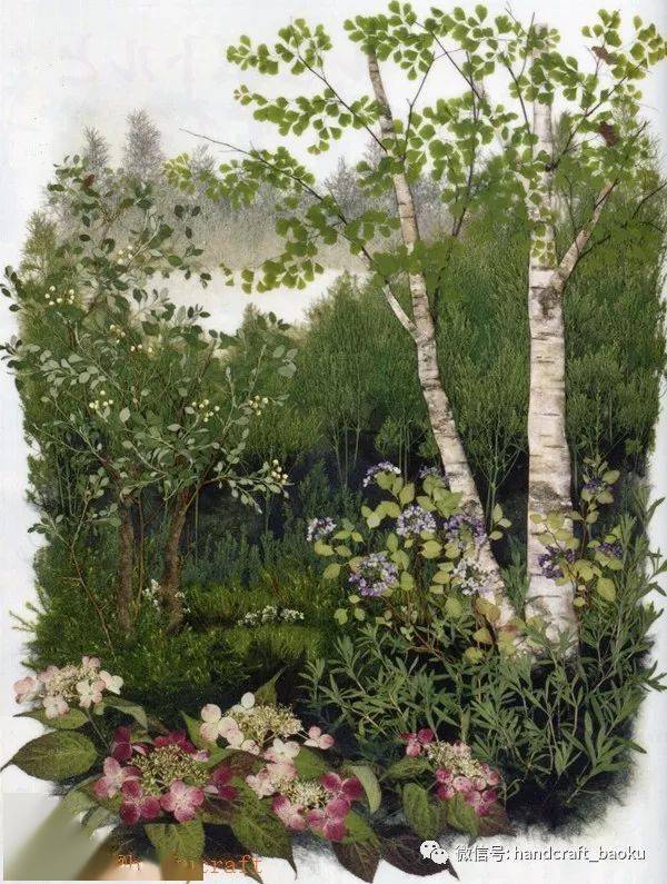 宝库押花80316||初夏的蓝色花押花(我的花生活第70期)