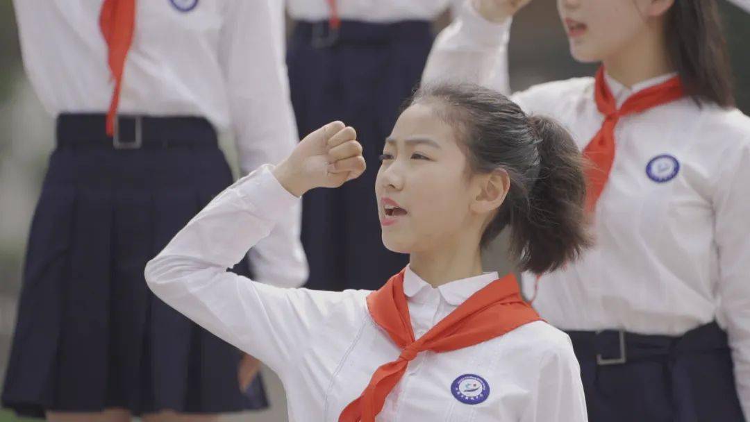 盐城市康居路初级中学我唱队歌给党听最美的祝福送给你61第6期