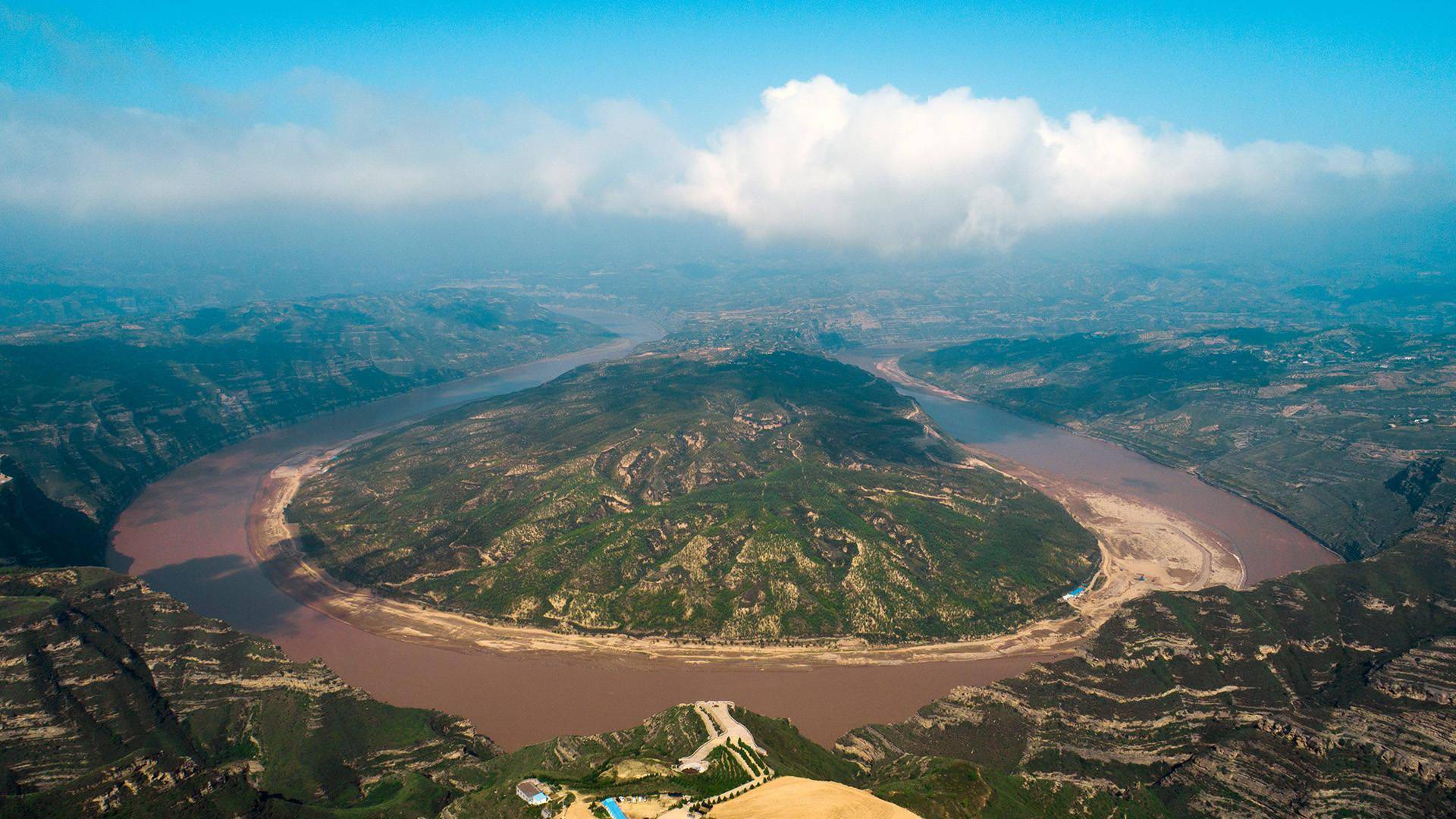 黄河难题专家都发愁?每年堆积4亿吨泥沙,"地上悬河"令人担忧_渤海