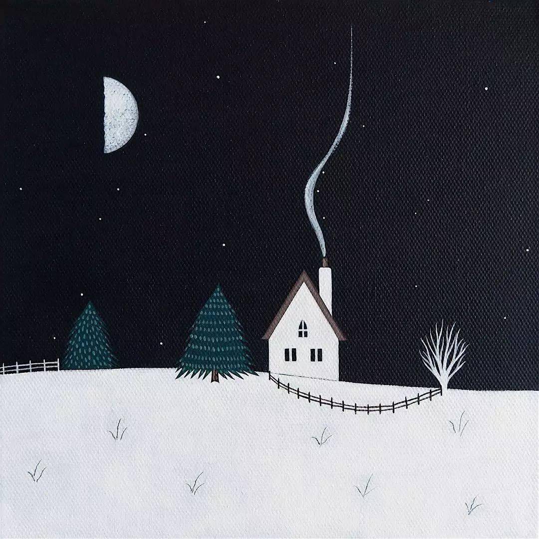 插画 | 我的灵魂平静而明亮