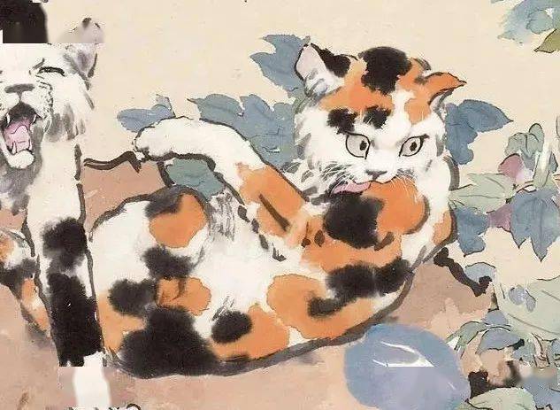 徐悲鸿的小花猫，画的真好！_搜狐网