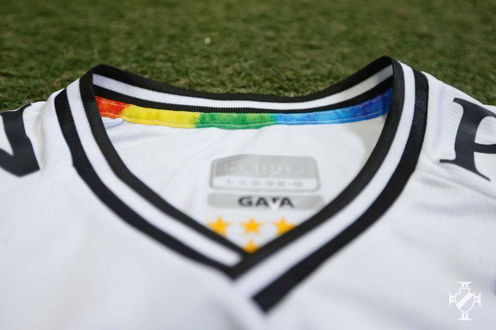 瓦斯科达伽马发布彩虹特别版球衣