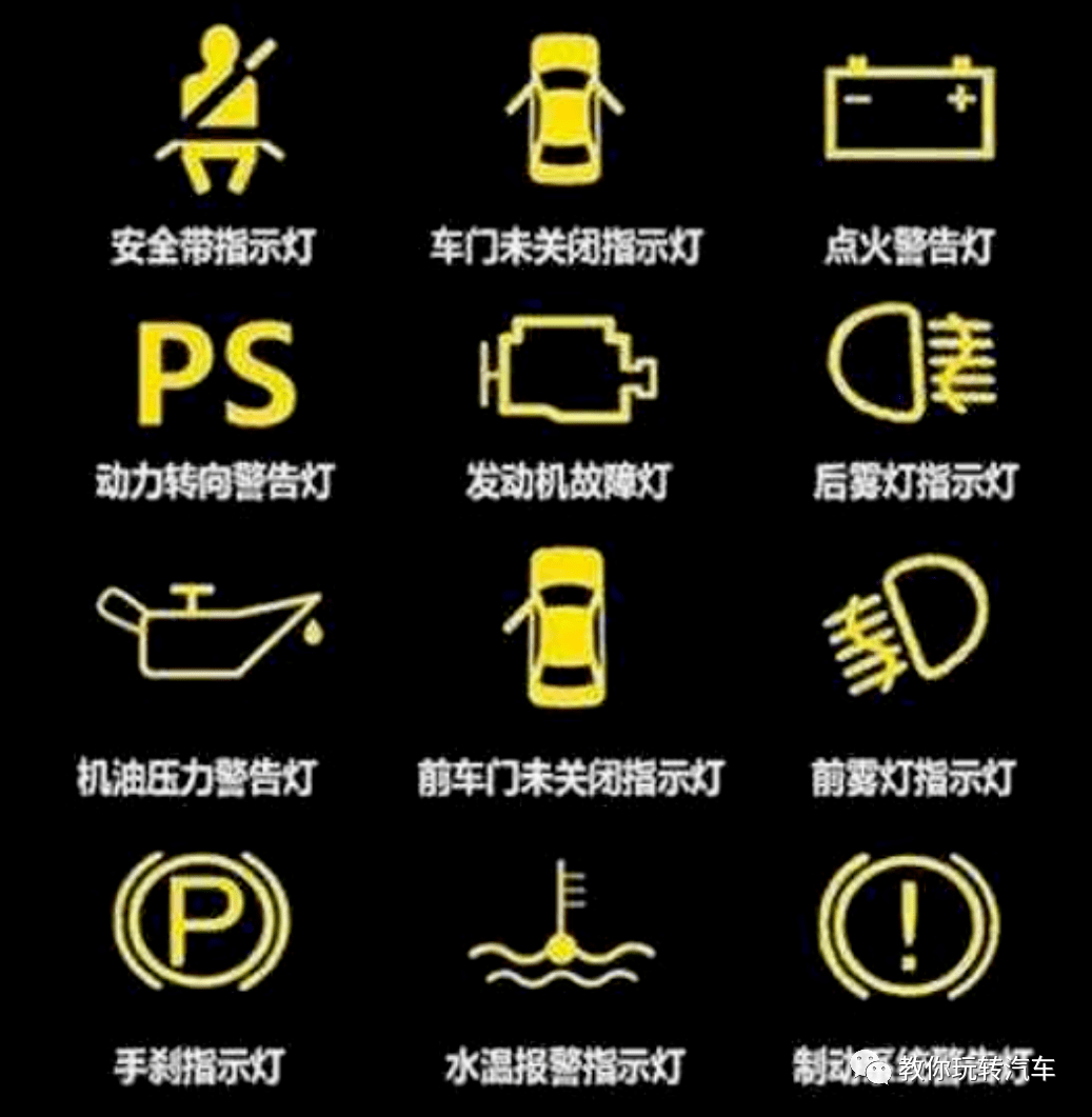 仪表盘闪现小人上卫生间是啥暗语老司机不懂最好别开车