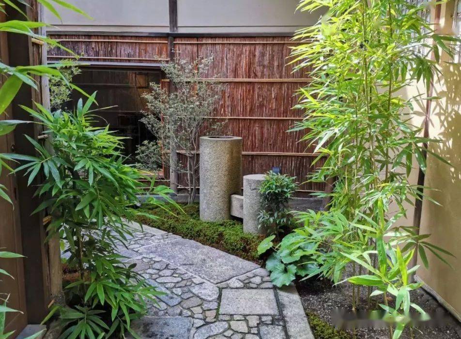 日式小庭院设计实景图图片