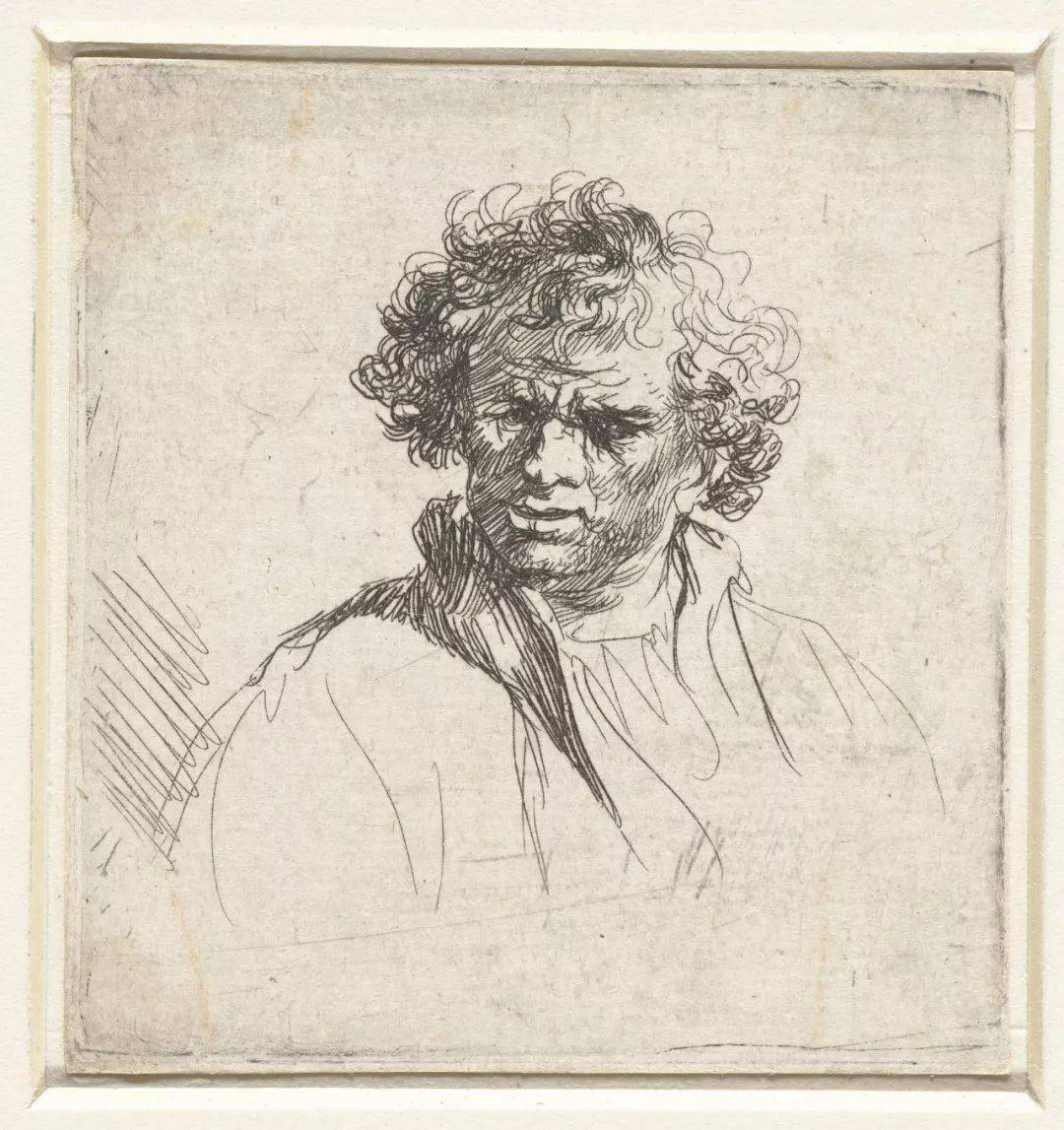 欧洲17世纪最伟大的画家之一伦勃朗素描作品欣赏