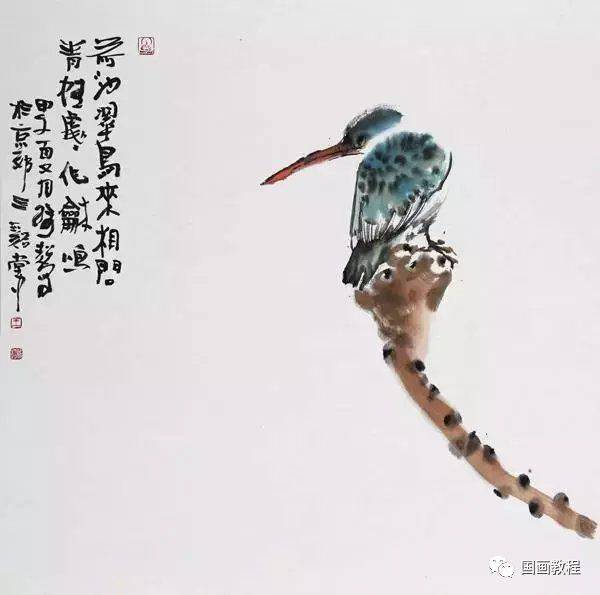 100幅国画翠鸟灵动之美