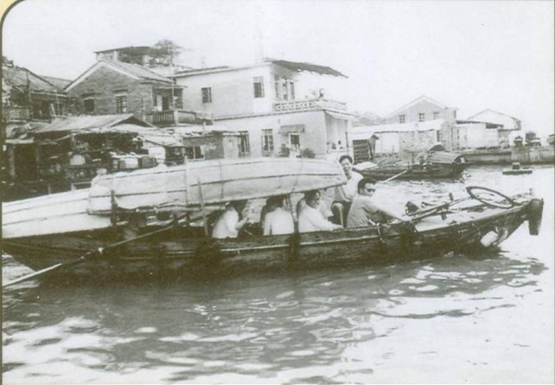 横渡珠江图片