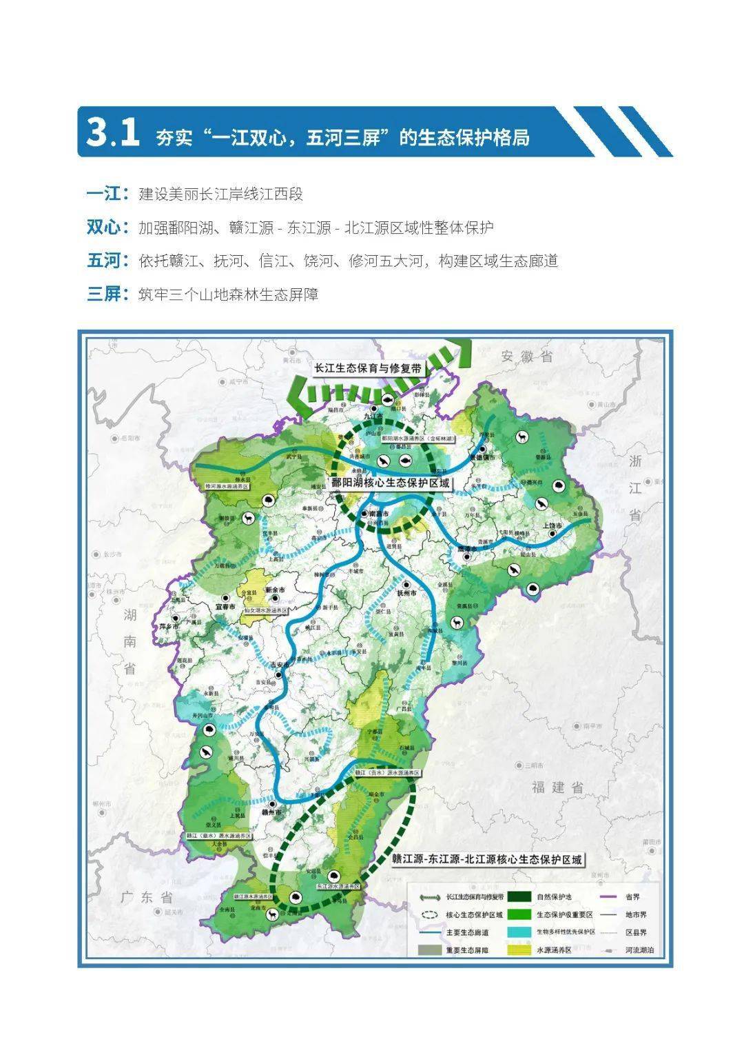 江西省国土空间总体规划20212035年征求意见稿公示