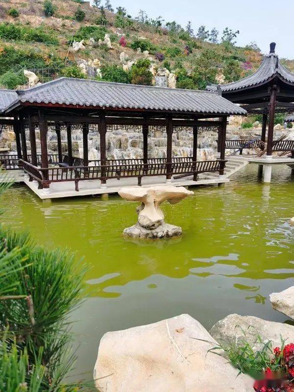 高州一奇石园林景区6万元征集门口对联的上联下联天南独秀凤凰园