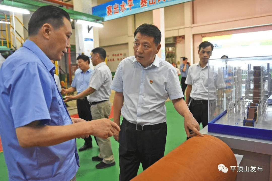 平顶山市代市长赵文峰调研平煤神马集团