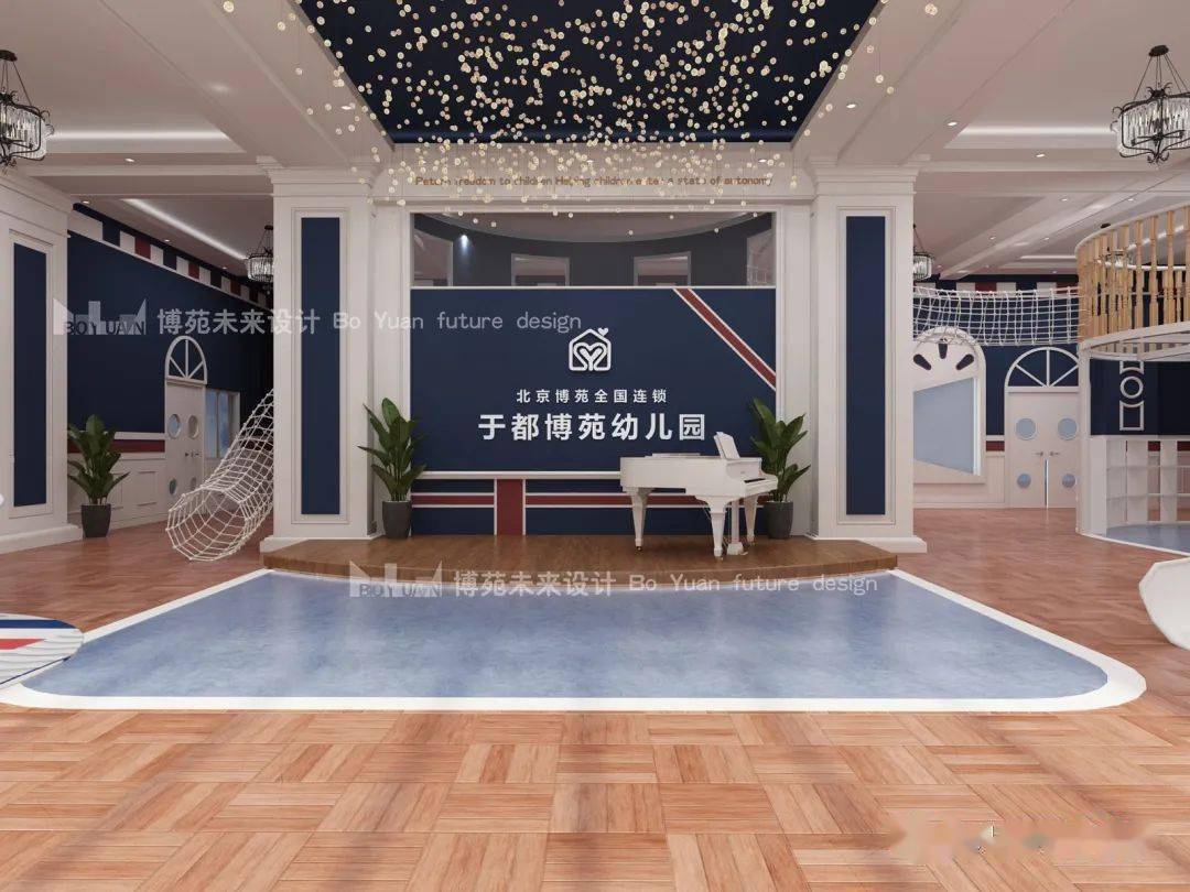 极简而浪漫江西省赣州市英伦风幼儿园设计案例分享