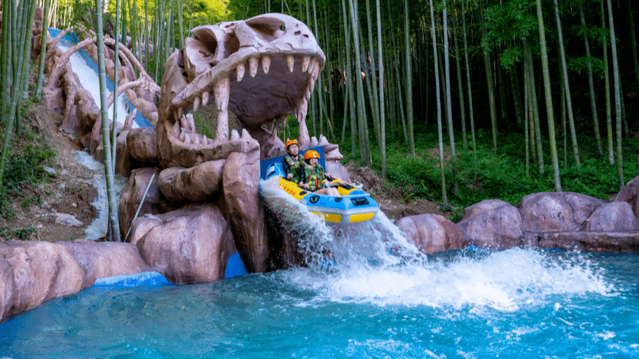 夏日炎炎,一起来龙出没体验一场湿身派对!