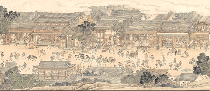 南京德基美术馆今秋重开,百倍放大呈现清代《金陵图》