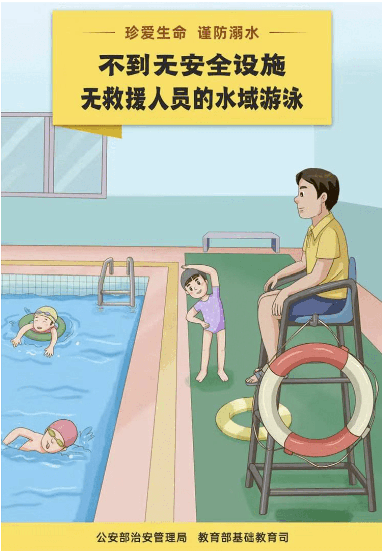 暑期来临,防溺知识要牢记!_游泳