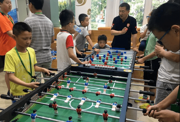 桌式足球为九江叩响世界之门