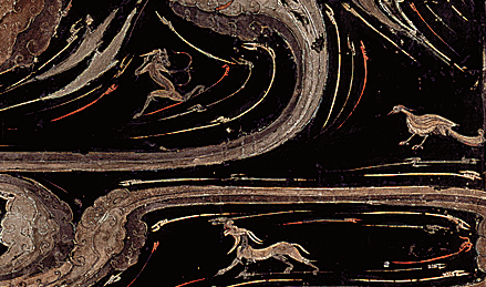 马王堆黑地彩绘棺