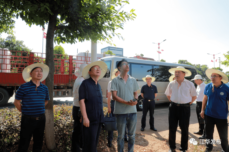 中南大学来我县调研