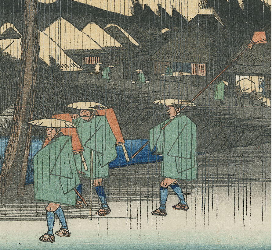 本次展览中的武士铠甲5,蕨宿|歌川国芳展览呈现的第二套浮世绘作品是