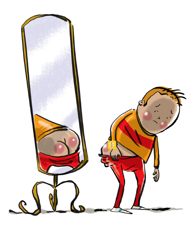 那个满嘴屎尿屁的孩子受到惩罚了