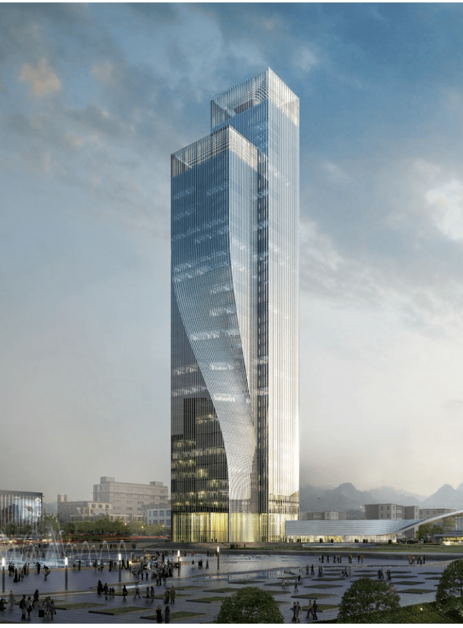 重庆太阳座:亚厦挑战世界级幕墙工程,追寻摩天都市的璀璨极光