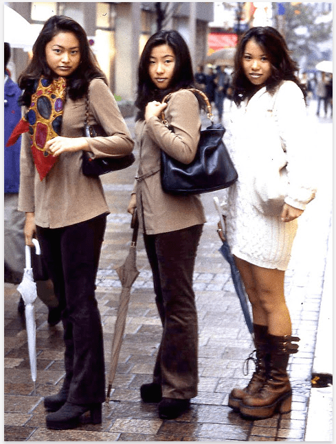 文化|东京街拍四十年:1988年的小姐姐我可以!