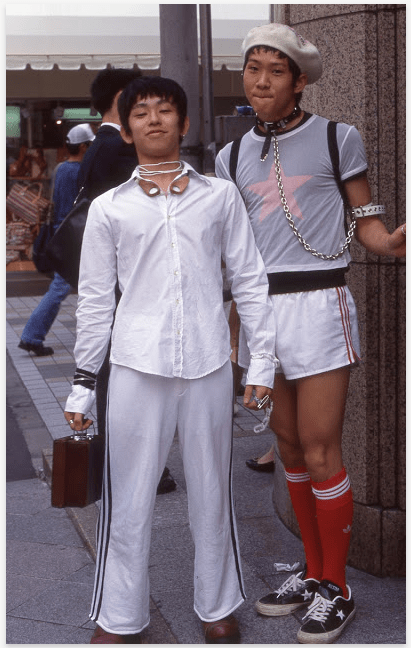 文化|东京街拍四十年:1988年的小姐姐我可以!