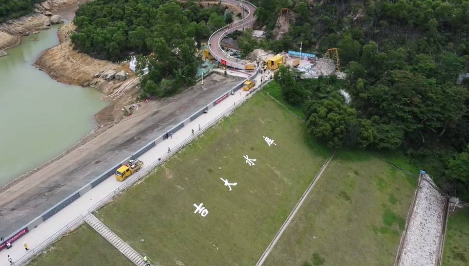 现场直击珠海石景山隧道透水事故航拍图曝光吉大水库水量已排出大半