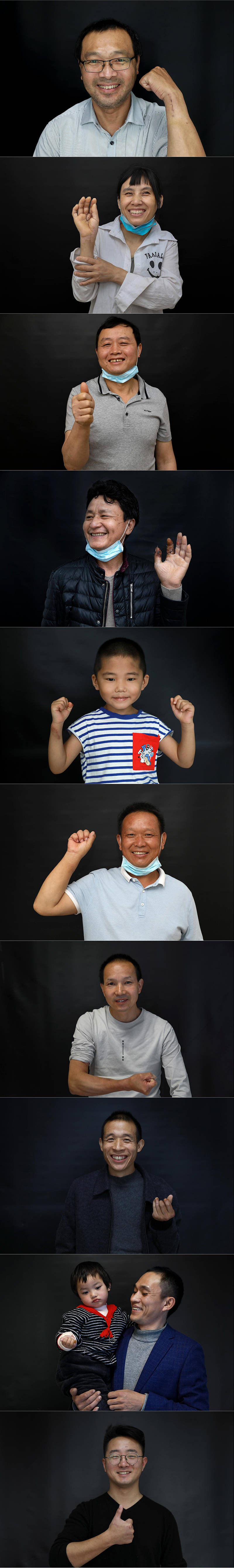 受伤|胜千言｜百张“笑容奖状”，定格的还有信任