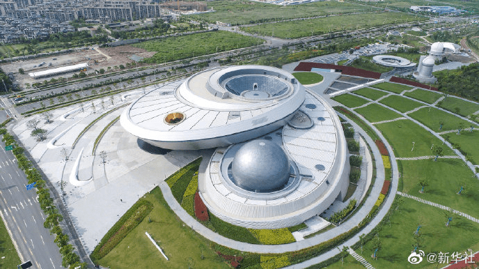 新华社|全球建筑规模最大天文馆，上海天文馆今日开馆