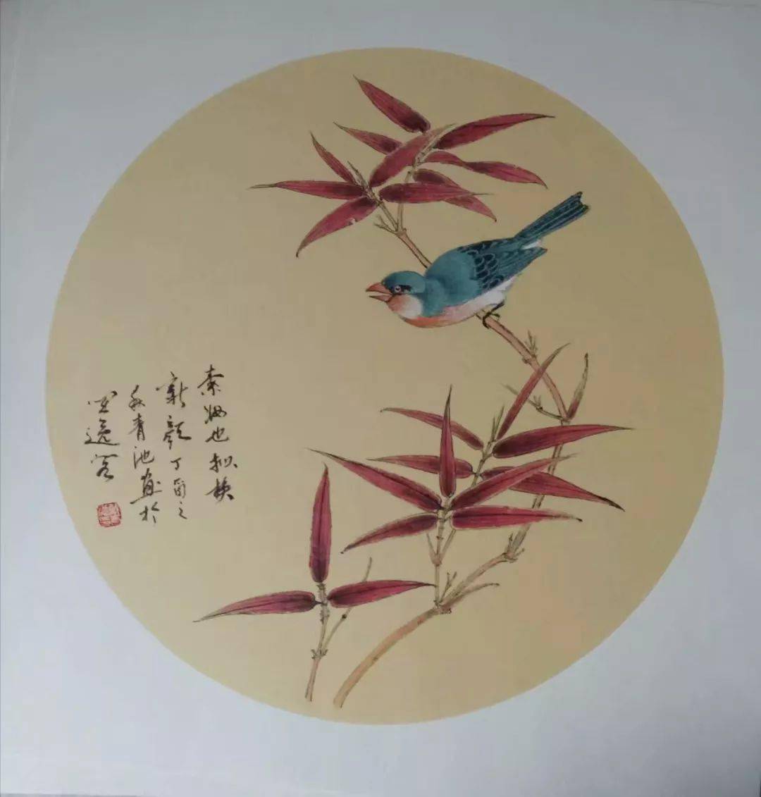 花鸟小品50幅,清新动人!_国画