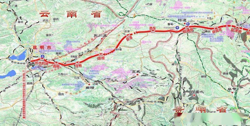 最新消息渝昆高铁宜宾至昆明段计划9月1日全线开工