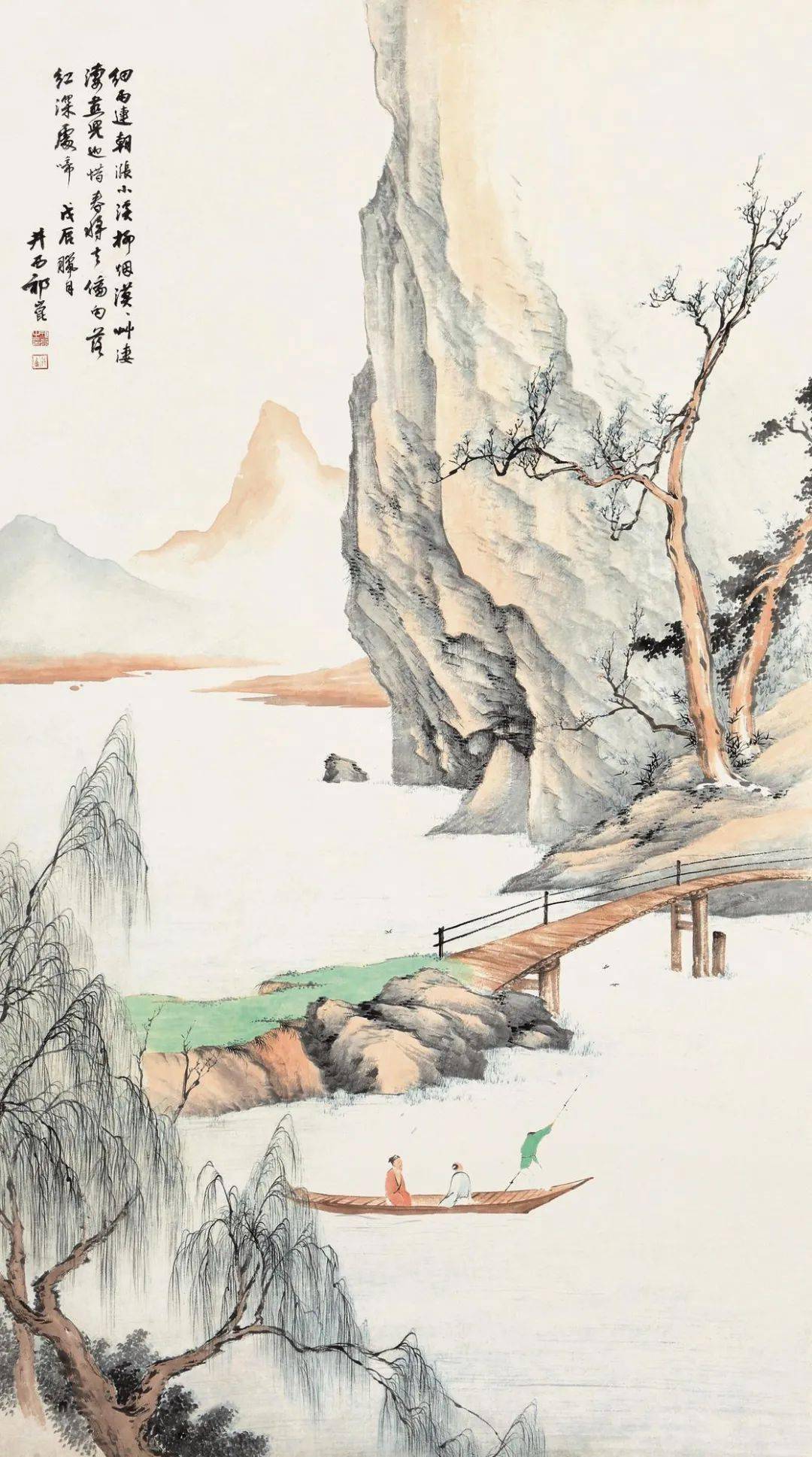 夏日里,一起来欣赏祁崑笔下静谧的秋色图,给暑热的生活带来一缕凉意!