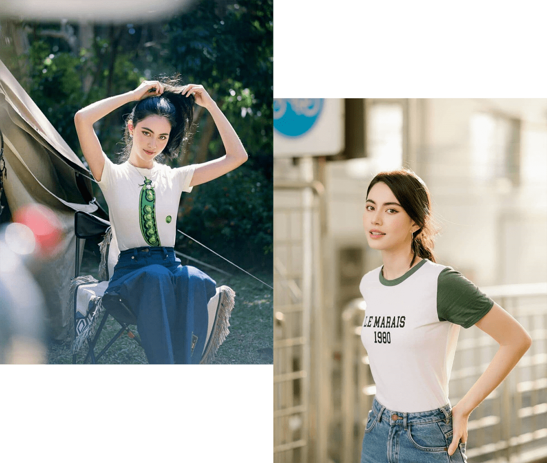 上衣|泰式美人Mai的夏日穿搭，你确定不想学？